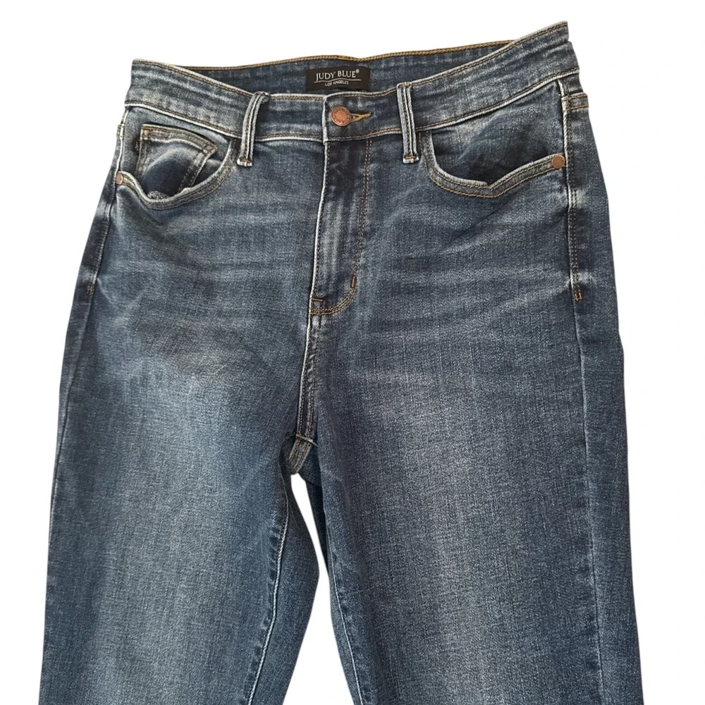 Judy Blue Slim Fit High Rise Dark Wash Jeans Womens Size 9/29 - Picture 3 of 8